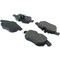 Centric Parts Semi-Metallic Brake Pads W/Hardware, 104.09722 104.09722 - alternate 2